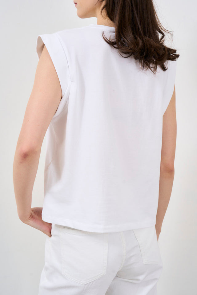 Women's T-shirt with Mykonos print