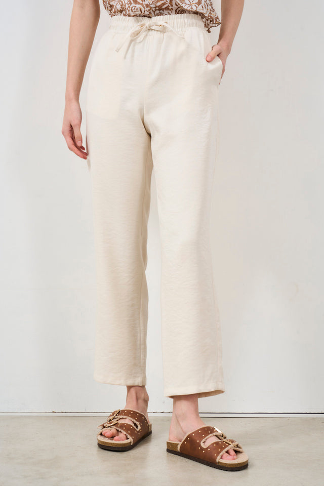 Pantalone donna con coulisse