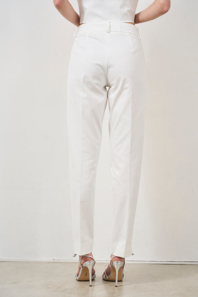 MANILA GRACE Straight women's trousers