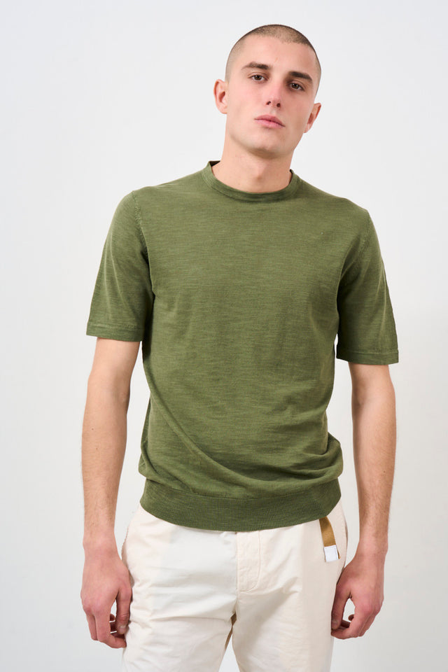 T-shirt basic in maglia