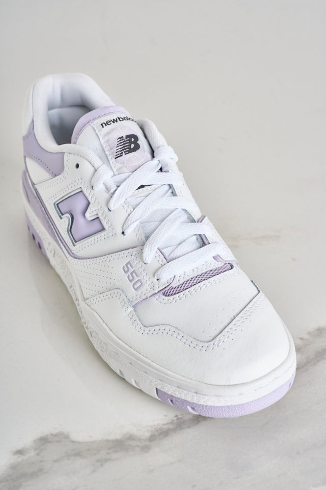 NEW BALANCE 550 lilac women's sneakers