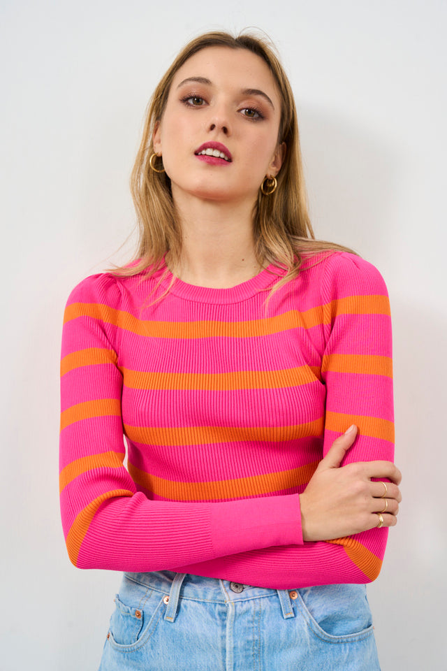 ONLY NOOS Women's striped sweater