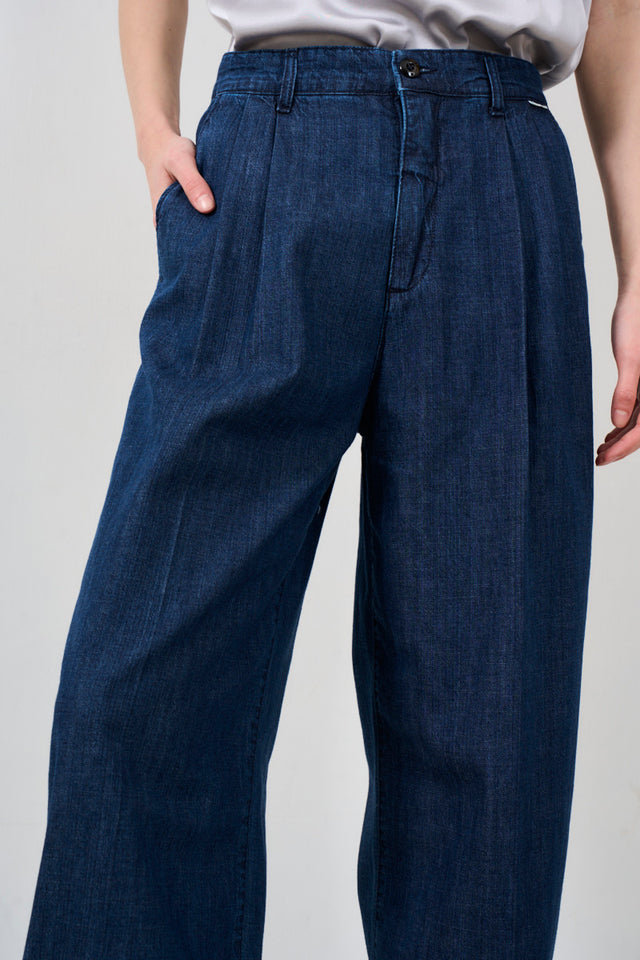 ROY ROGER'S Jeans donna wide-leg