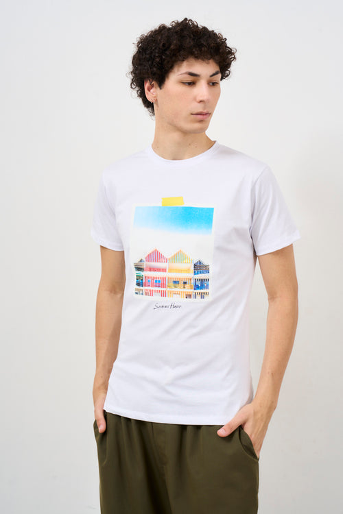 Men's T-shirt with short sleeve design - 2