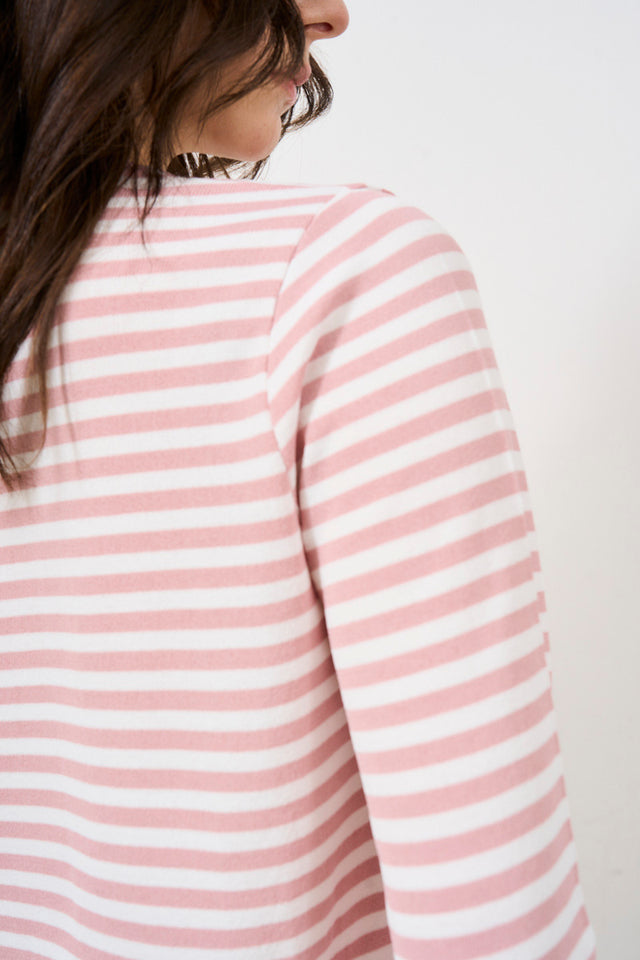 Striped women's sweater