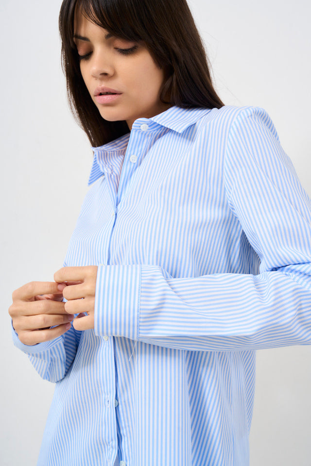 Striped women's shirt