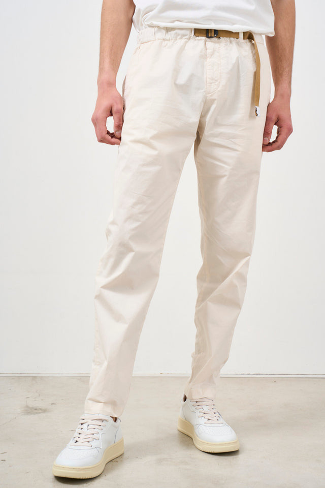 Men's trousers in stretch cotton
