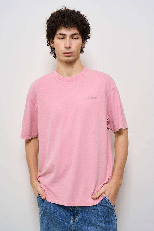 T-shirt uomo girocollo rosa