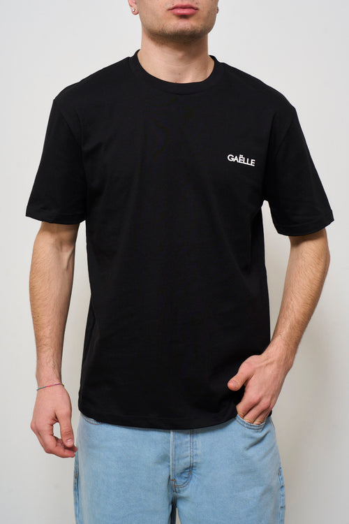 T-shirt uomo girocollo nero