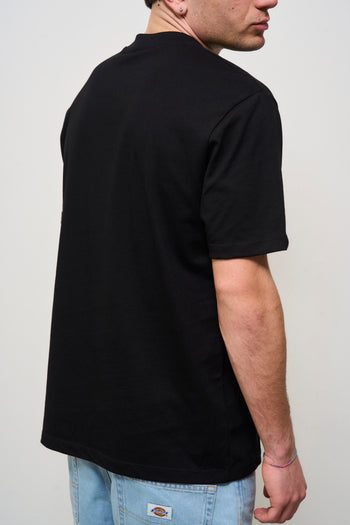 T-shirt uomo girocollo nero - 4