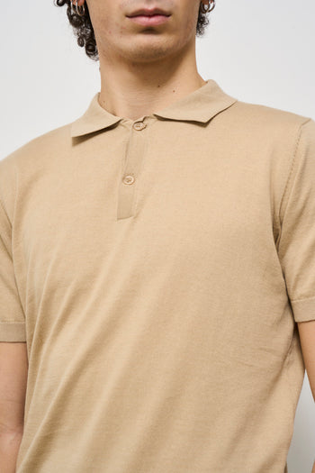 Polo uomo beige - 3