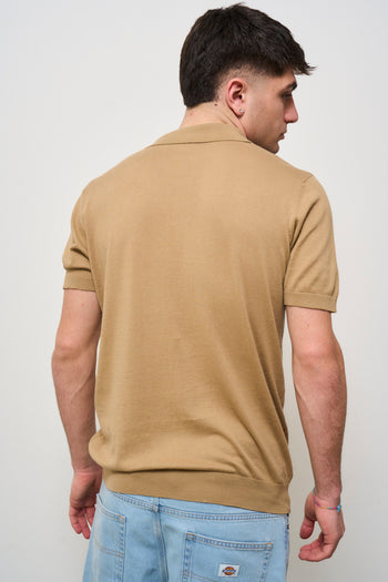 Polo uomo beige - 4