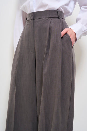 Pantalone donna grigio - 7