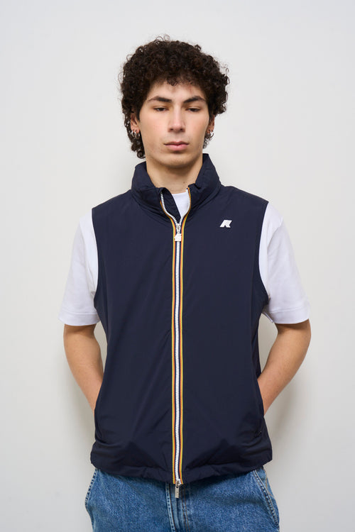 Gilet uomo Valen stretch blu impermeabile - 1