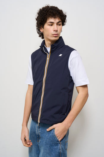 Gilet uomo Valen stretch blu impermeabile - 4