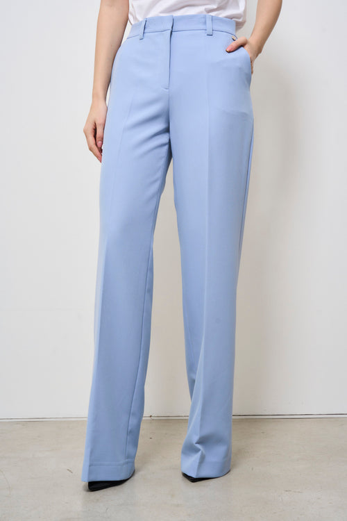 Pantaloni donna celesti eleganti