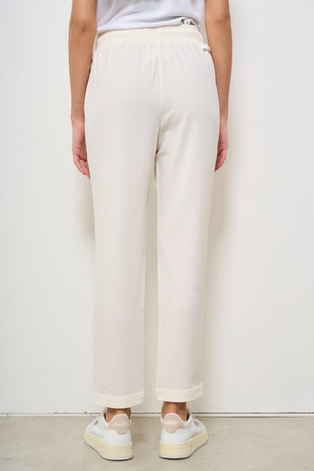 Pantalone donna panna - 3