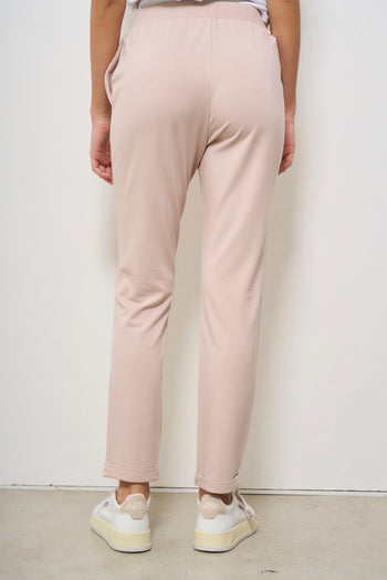 Pantalone donna rosa cipria - 3