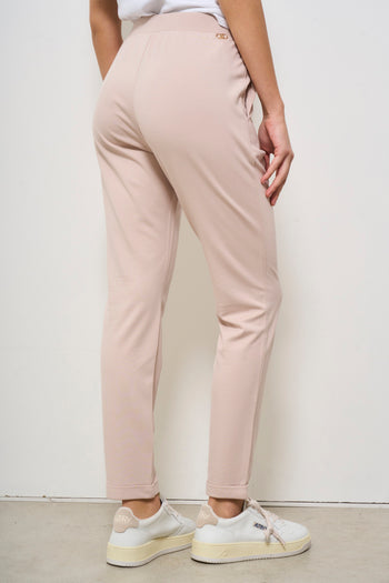 Pantalone donna rosa cipria - 4