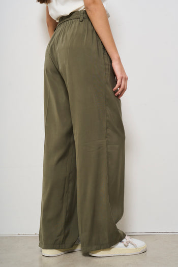 Pantalone donna verde - 4