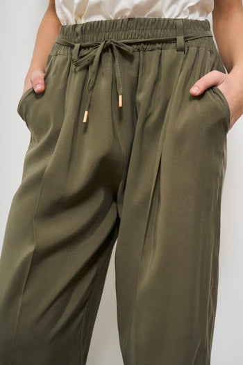 Pantalone donna verde - 6