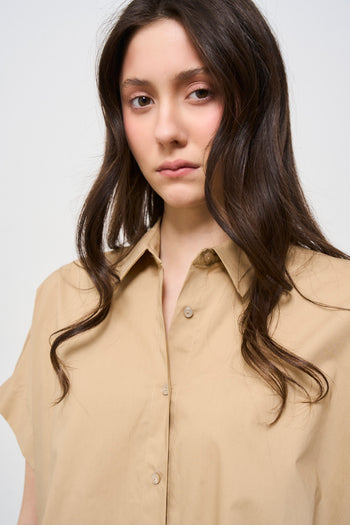 Camicia donna beige - 3