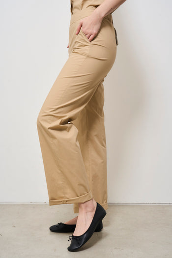 Pantalone donna beige dritto - 3