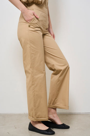 Pantalone donna beige dritto - 6