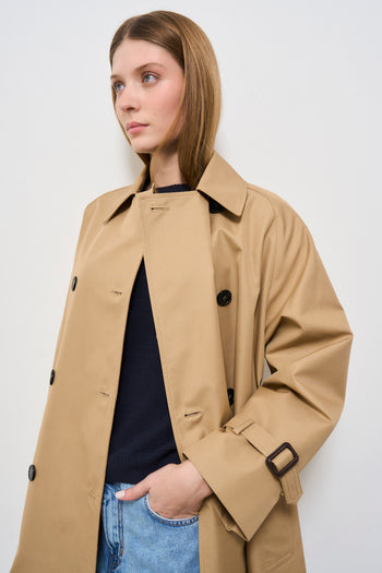 Trench donna cammello - 3