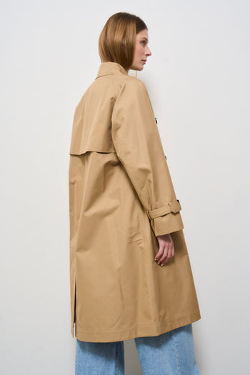 Trench donna cammello - 6