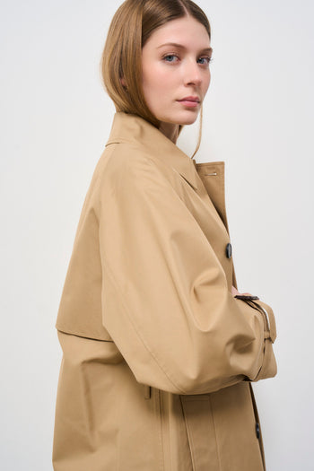 Trench donna cammello - 7