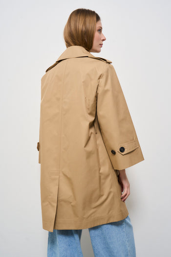 Trench donna midi beige - 6