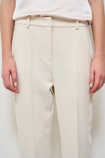 Pantalone donna bianco dritto - 5