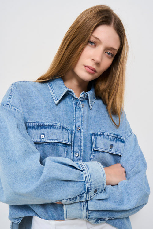 Camicia donna in denim Zemira - 2