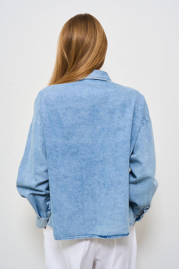 Camicia donna in denim Zemira - 5