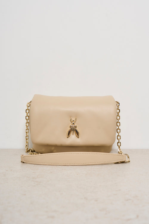 Borsa donna beige a tracolla