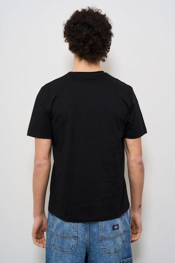 T-shirt uomo girocollo nera - 3