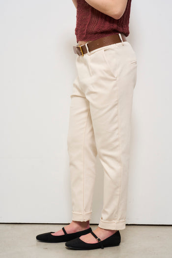 Pantalone donna beige - 3