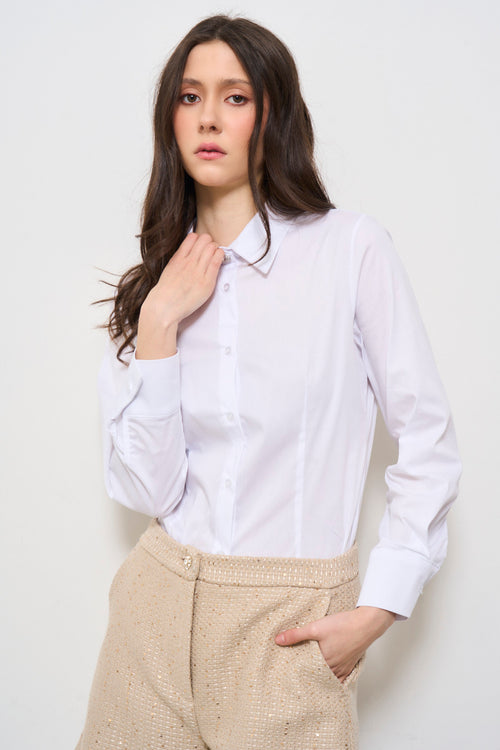 Camicia donna bianca