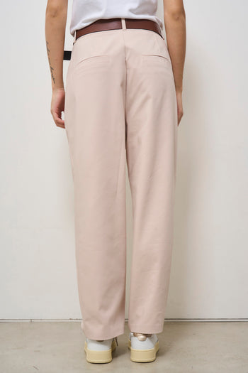 Pantalone donna carrot fit rosa - 5