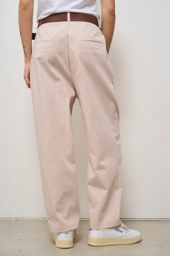 Pantalone donna carrot fit rosa - 6