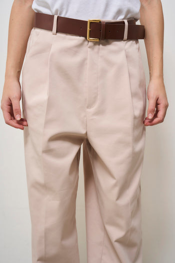 Pantalone donna carrot fit rosa - 7