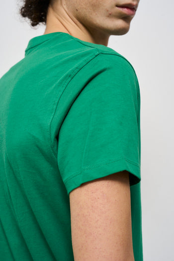 T-shirt uomo girocollo verde - 5