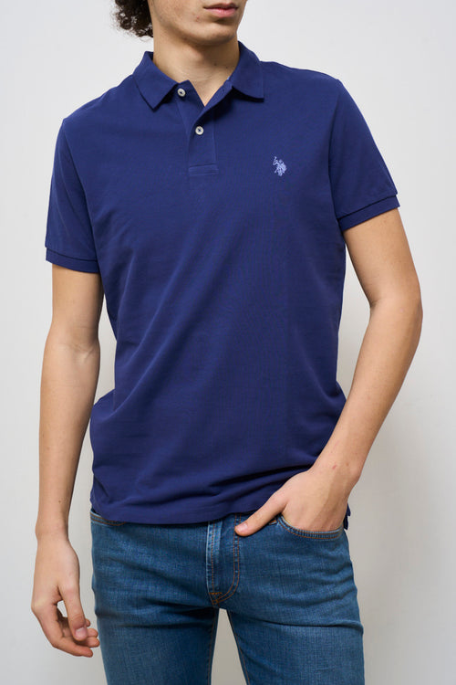 Polo uomo blu - 2