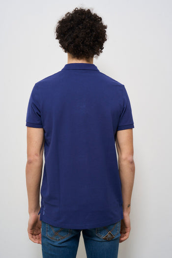 Polo uomo blu - 5