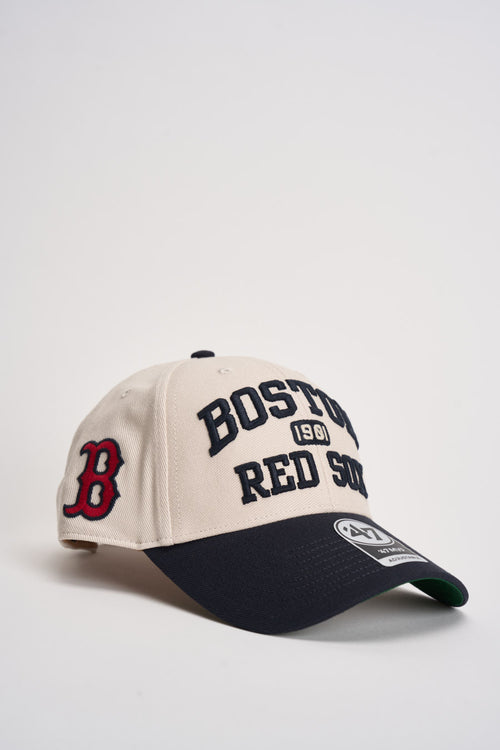 Cappello uomo Boston beige e nero - 2