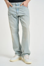 Jeans uomo James in denim chiaro JAMES OAKLAND AMISH 