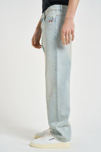 Jeans uomo James in denim chiaro JAMES OAKLAND AMISH 