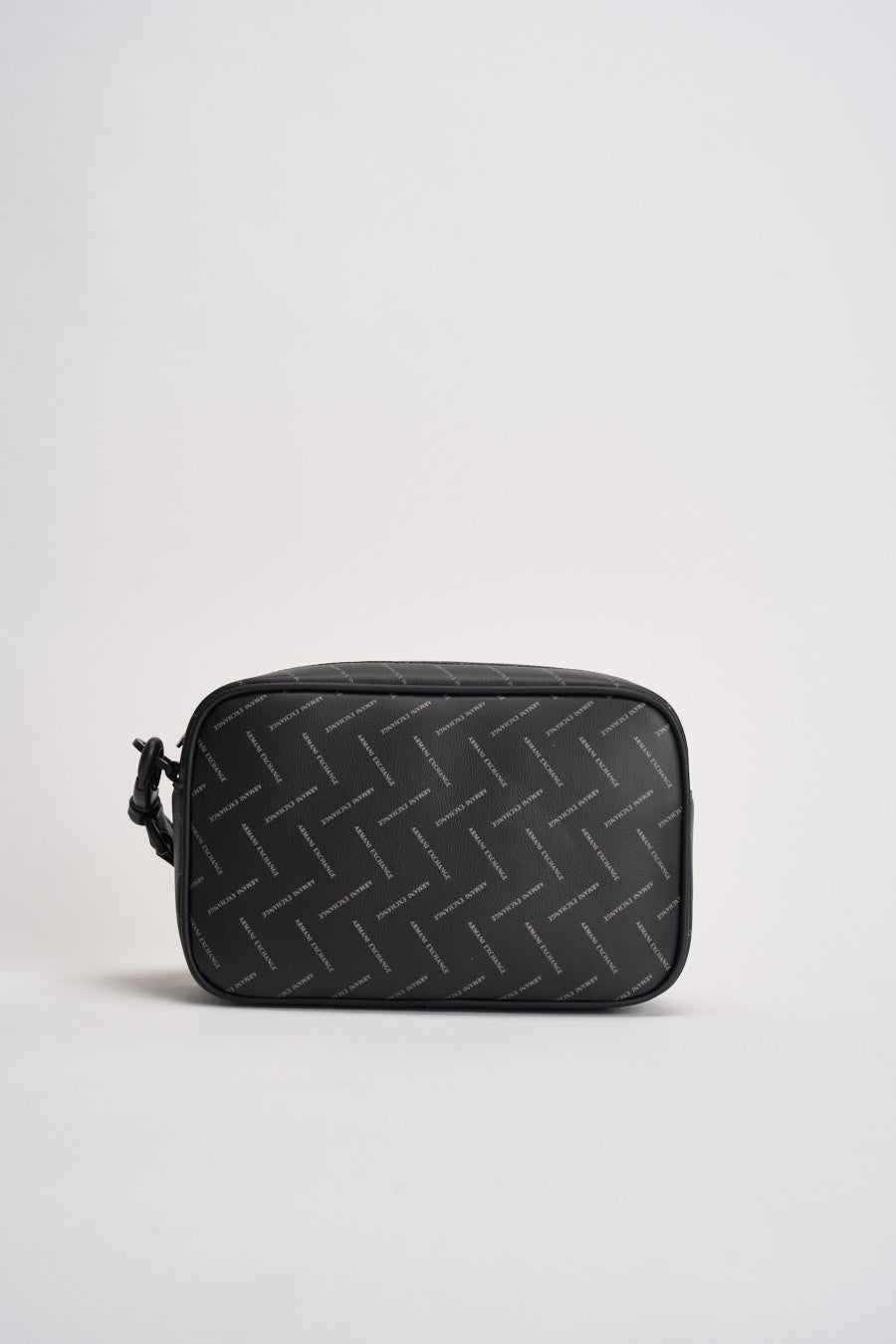 Pochette uomo nera con stampa all-over XM002600 AF22654MC028 ARMANI EXCHANGE 