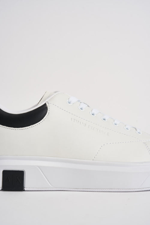 Sneakers in pelle uomo bianca - 2